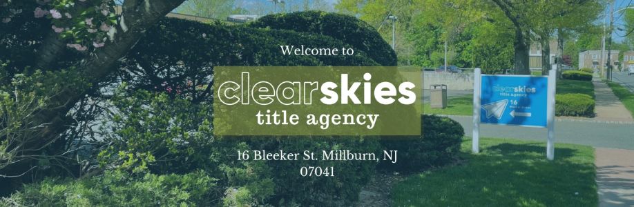 Clear Skies Title Agency Cover Image