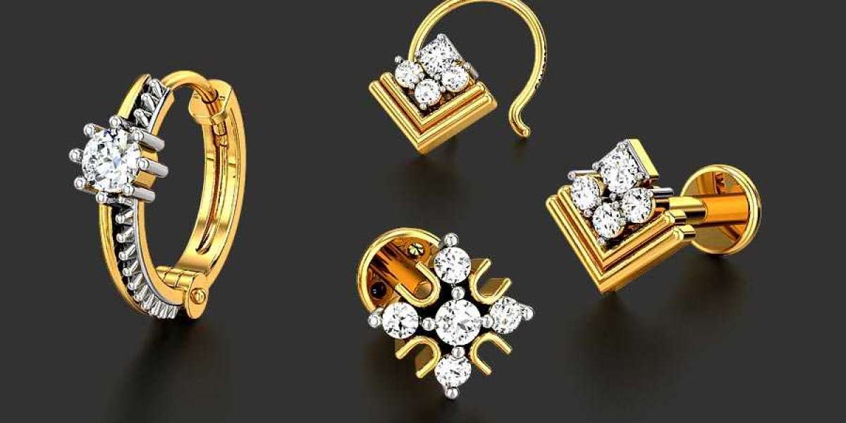 Nose pin by Kalyan jewellers