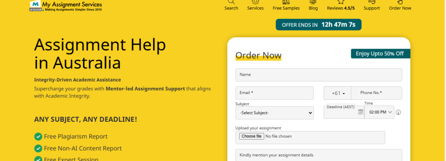 My Assignment Services Cover Image